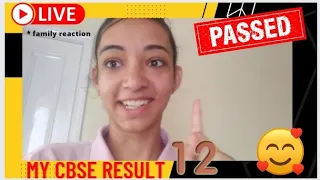 Opening my 12th CBSE Board Exam Results on CAMERA !! Family Reaction | Pass | 90+