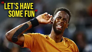 When Gael Monfils is IN THE MOOD...