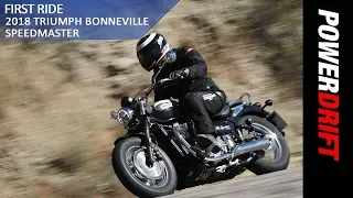 2018 Triumph Bonneville Speedmaster : Is this another Bobber? : PowerDrift