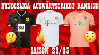 Mein Bundesliga Auswärts Trikot Ranking 22/23🔥 - Wer hat das schönste Auswärtstrikot?