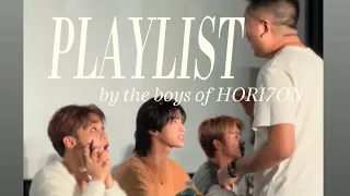 PLAYLIST curated by HORI7ON