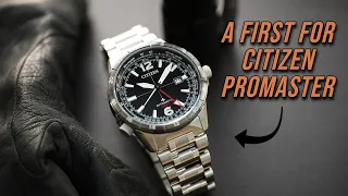 First Ever Automatic Promaster GMT from Citizen - The Air GMT Skyhawk Upgraded Citizen GMT Caliber