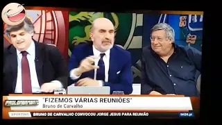 Pedro Guerra quer agredir José Pina em directo! 14/05/2018