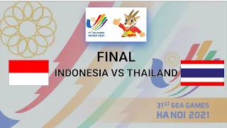 Live Score - FINAL Beregu Badminton Putri || Indonesia VS Thailand || Sea Games 2021