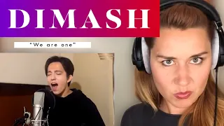 Vocal Coach/Opera Singer REACTION & ANALYSIS "We Are One" by Dimash Kudaibergen