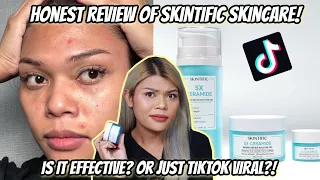 VIRAL TIKTOK SKINCARE EXPOSED!!! DOES SKINTIFIC WORK OR ITS JUST VIRAL!!!