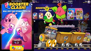 Match Masters, Booster Clash, PK, All aboard SE, Valentine Vinnie SE, Win & Keep Opponent Booster.