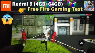 😎 Redmi 9 (4GB RAM): FREE FIRE Gaming Test | Helio G35 |Ultra HD Graphic with High FPS | 2.3GHz