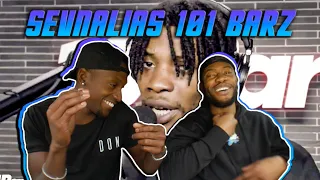 Sevn Alias  - 101 Barz Reaction#HarveyDonTV @Raymanbeats