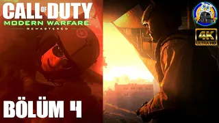 Büyük Patlama / Call of Duty 4 Modern Warfare Remastered Türkçe Altyazılı Bölüm 4 (4K)