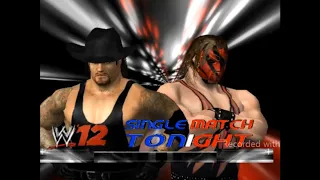 Undertaker vs Kane | WWE 12 SmackDown Gameplay | #undertaker #kane #wwe #smackdown