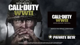 Дебютный трейлер игры Call of Duty: WWII!