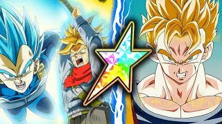 100% LR FUTURE GOHAN + LR VEGETA & TRUNKS ROTATION! Dragon Ball Z Dokkan Battle