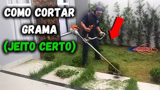 Como Cortar Grama - Dicas Importantes | Dia Dia do Jardineiro