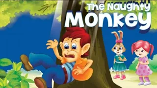 The Naughty Monkey|Funny monkey| Animal story| Education|Bedtime story| Moral story| @kidssound123