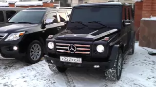 Mercedes Benz G55 Vs Lexus 570