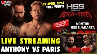 LIVE STREAMING! ANTHONY ENGELEN VS PARIS PERNANDES HARI INI - HSS SERIES 5 FULL FIGHT