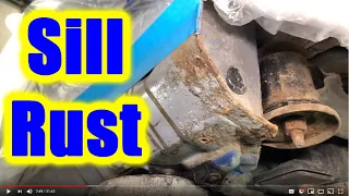 BMW Z3 M Coupe Sill Rust