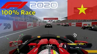 F1 2020 - Seb's Final Ferrari Season #3: 100% Race Vietnam