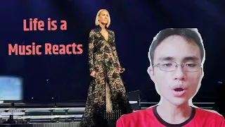 Céline Dion, “Lying Down,” Live at Centre Vidéotron, 18 Sept 2019-Life is a Music Reacts