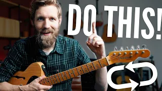 How to go from GUITAR LOOPING to an actual SONG!