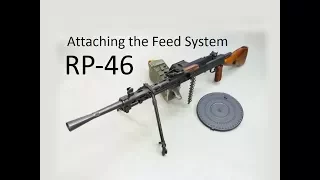 RP-46 machinegun; attaching the feed system
