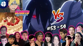 🔥 Sasuke VS Kinshiki 💥 Himawari's Birthday MEGA Reaction Mashup | Boruto 53-54 🇯🇵 ボルト -- 海外の反応