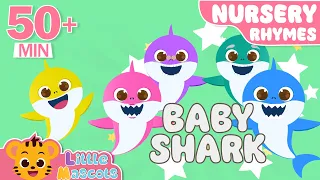 Baby Shark + Wheels On The Bus + more Little Mascots Nursery Rhymes & Kids Songs