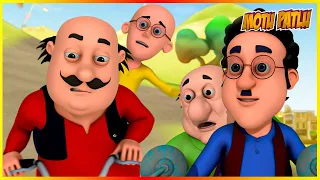 மோட்டு பட்லு - ராக் கார்டனுக்கான பந்தயம் | Motu Patlu-The Race To Rock Garden#cartoon