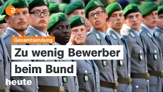 heute 19:00 Uhr vom 12.03.2024 Bundeswehr braucht Verbesserungen, Ukraine-Krieg, GDL-Streik