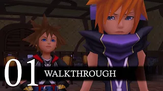 Kingdom Hearts Dream Drop Distance HD Campaign Walkthrough Part 1 (No Commentary/Full Game)