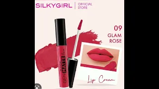 Silkygirl Gen Matte Lip Cream code 09 Glam Rose