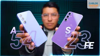 Galaxy A54 VS Galaxy S23 FE | ¿Cuál te conviene más?