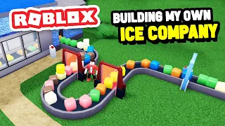 Building My Own ICE FACTORY TYCOON in Roblox