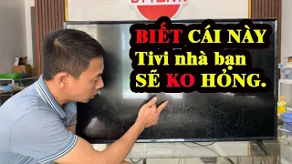 Vệ sinh Tivi đúng cách ! Bẩn mấy cũng Sạch