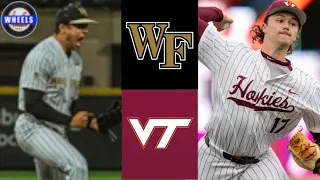 #21 Wake Forest vs #11 Virginia Tech Highlights | 2024 College Baseball Highlights