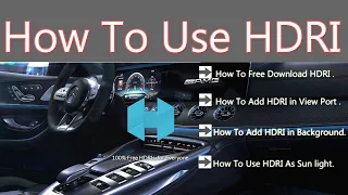 Tutorial 15 :How To Use HDRI in 3ds Max | Language- English | 3ds max 2020