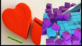 Very Satisfying and Relaxing kinetic Sand #16