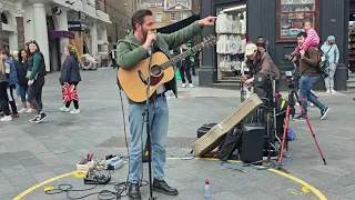 SATRE "Dancing Queen" - ABBA (COVER) in Leicester Square