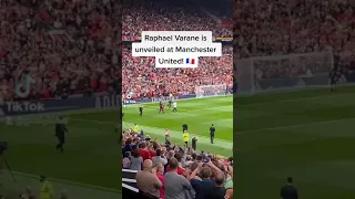 raphael varane unveiling at manchester united