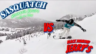 Sasquatch Mountain Resort Last Pow Day