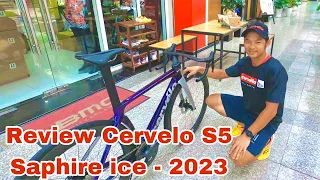 Review Cervelo S5 Saphire ice 2023 #cervelos5  #jumbovisma