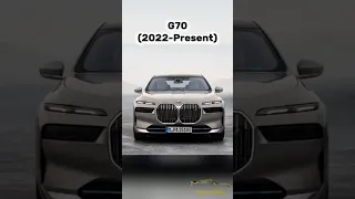 Evolution of BMW 7 Series| 1977-2023| ShahCar | #shorts #short #trending