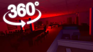 360º VR | WORKING LATE NIGHT at the OFFICE | Are you alone?