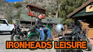 sportster ironhead  | ironheads leisure  part 1  riding story