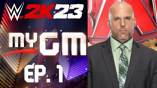 THE WWE DRAFT! - WWE 2k23 MyGM Mode Ep. 1