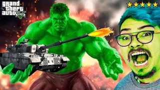 ME TRANSFORMEI NO HULK O HOMEM MAIS FORTE DO MUNDO no GTA 5 (INSANO)