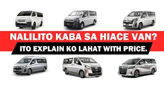 The All New Toyota Hiace || GL Grandia,Deluxe,Commuter, Super Grandia,Tourer and Alphard