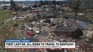First Lady flies into Nashville today before surveying tornado damage in KY