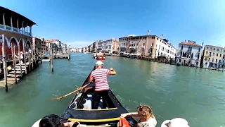 Venice, Italy: Cross the Grand Canal on a Gondola  in Virtual Reality